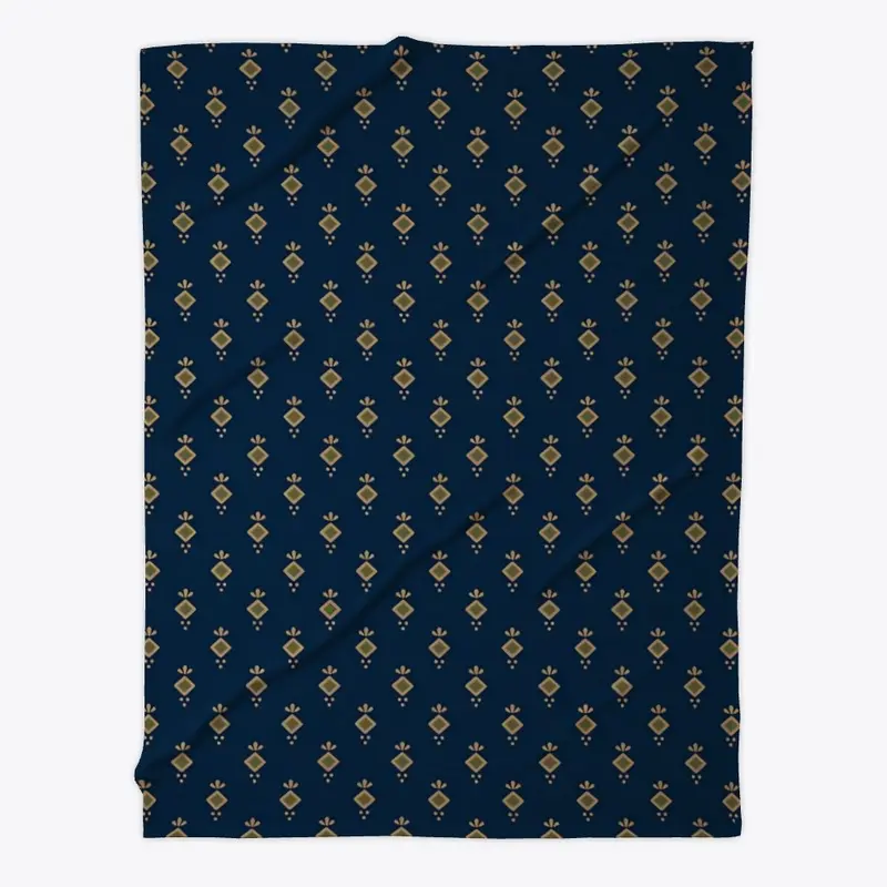  Ditsy Dot Fleece Blanket