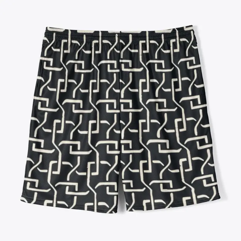 Lattice Men's Jersey Shorts