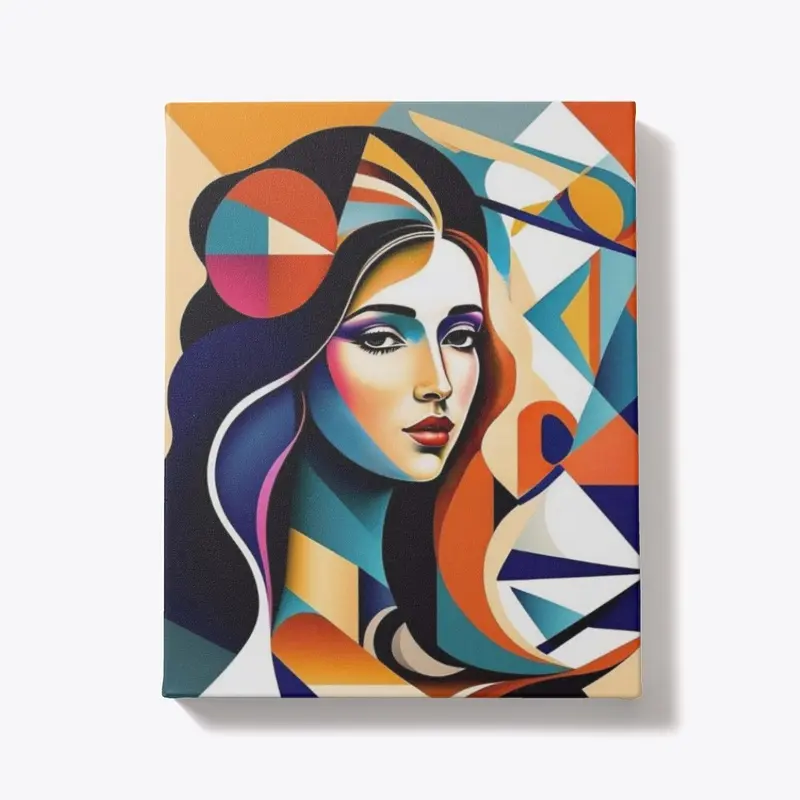 Illustration Art Gallery Canvas