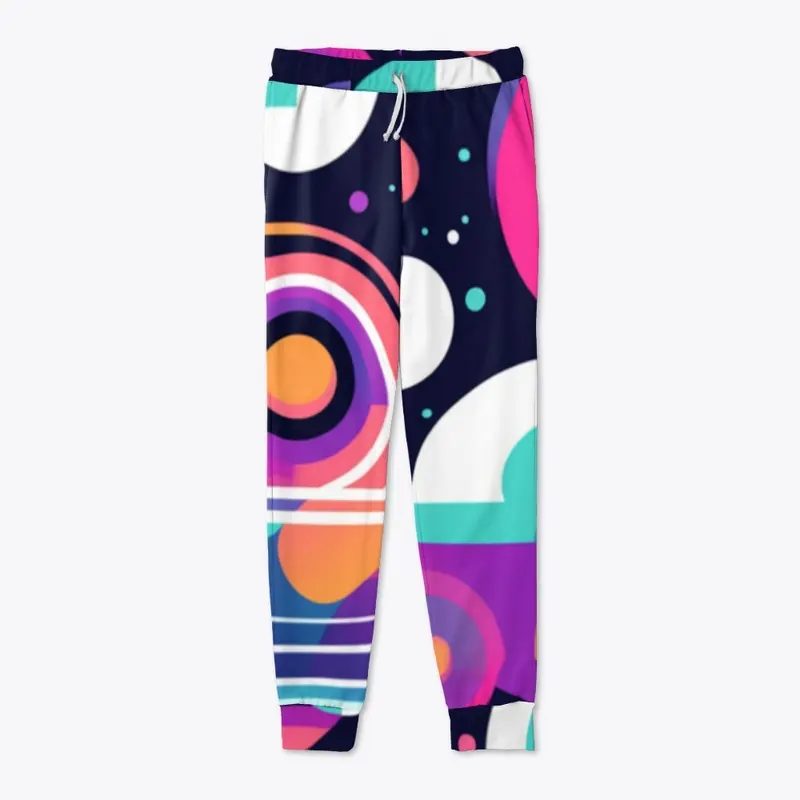 Retro Aesthetics Joggers