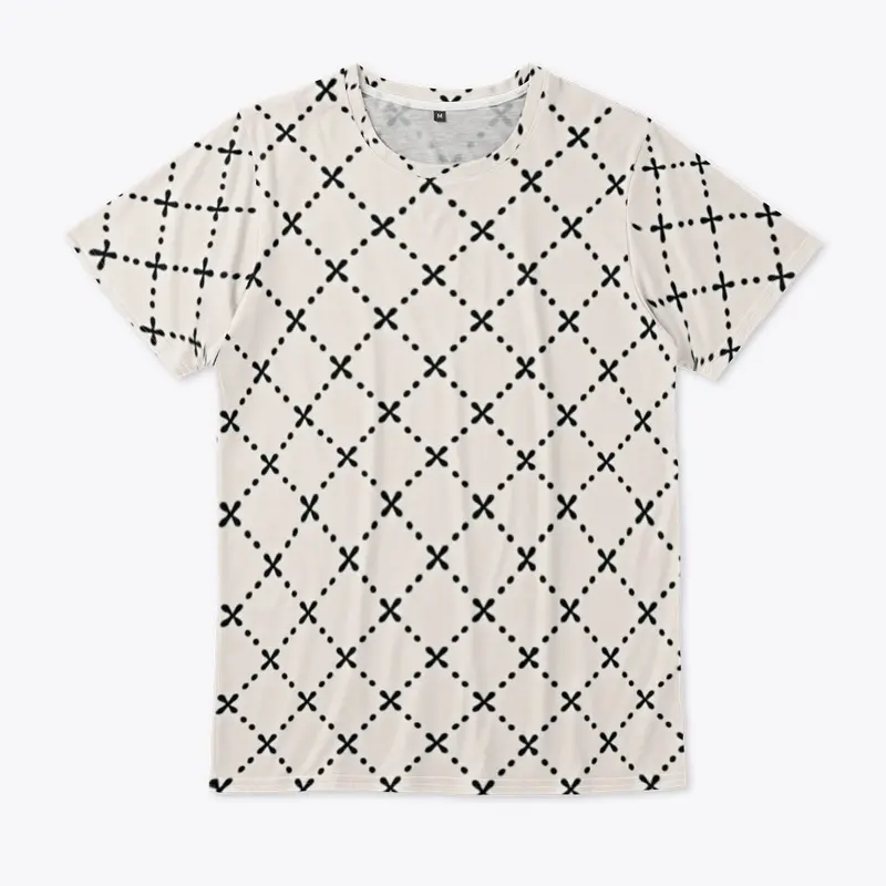 Square Grid Unisex Tee