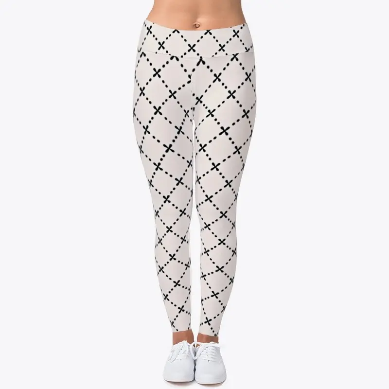 Square Grid Leggings