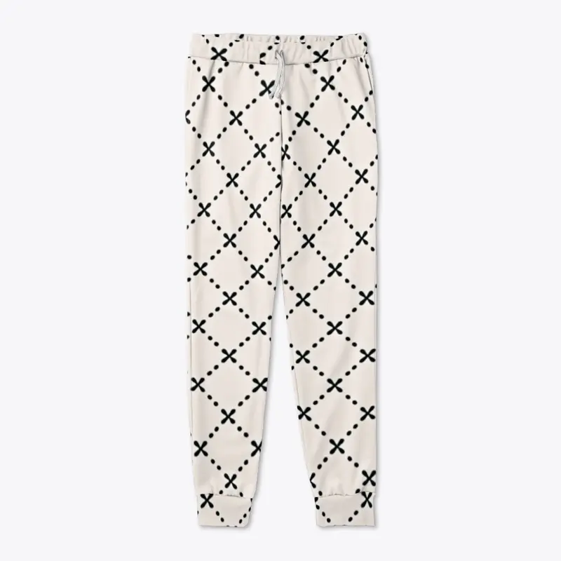 Square Grid Joggers